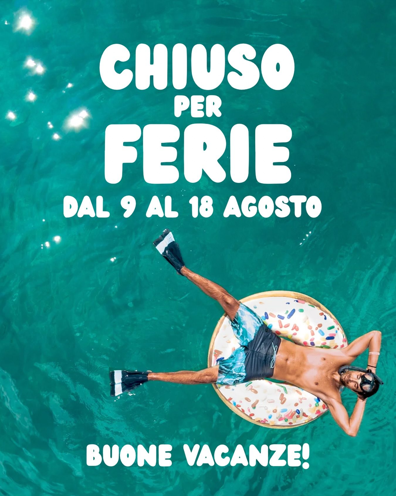 📢 Ultimi giorni disponibili‼️
Ci siamo ancora oggi e domani!
Ricarichiamo le pile e ritorniamo carichi e con tante novità martedì 19/08 !💪🏼😎