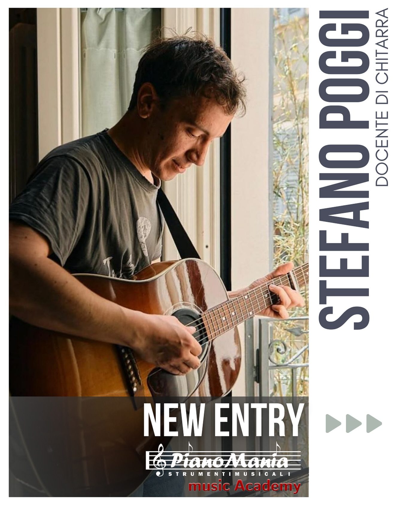 New Entry 🤟🏼🎸
Il mitico @stefanopoggi92 entra ufficialmente nel team della Pianomania Music Academy! Quindi se anche tu vuoi imparare a suonare la chitarra, non importare il genere musicale, il tipo di chitarra o la tua età, Stefano è pronto ad accompagnarti in questo fantastico percorso!
Che aspetti?! Contattaci per organizzare la tua prima lezione di prova!
È GRATIS! 🤩👍🏼
•
•
#musiclesson #guitarlesson #guitarschool