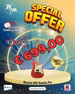 🚨OFFERTA A TEMPO ⏰ scade il 18/12!
Scrivici subito per non perdere l’occasione! 
📱Whatsapp 375.6293755
📧 info@pianomania.it
•
•
#schecter #route66 #specialoffer‼️